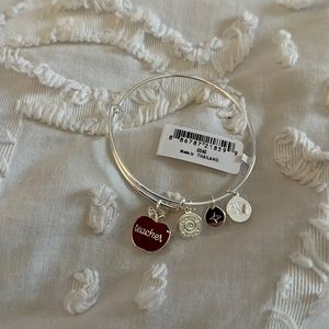 Alex & Ani Teacher Appreciation Bracelet—Silver